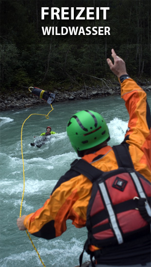 FREIZEIT - Wildwasser Kajakfahren Rafting Sicherheitslehrgang