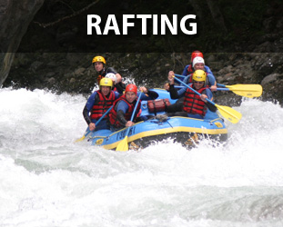 Wildwasser Rafting Touren