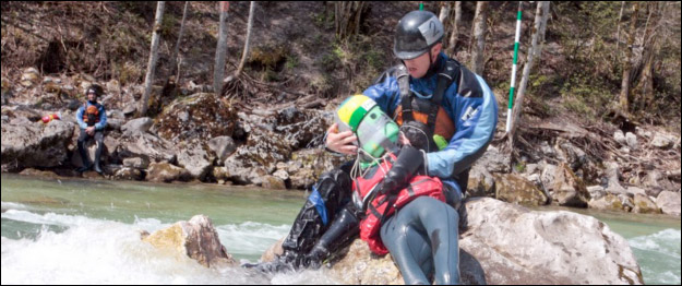 Swiftwater Rescue race