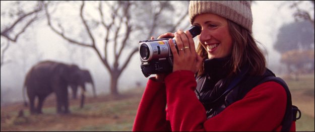 Hannelore Kerber in Nepal