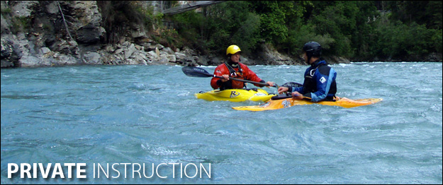 Kayak instruction in Austria