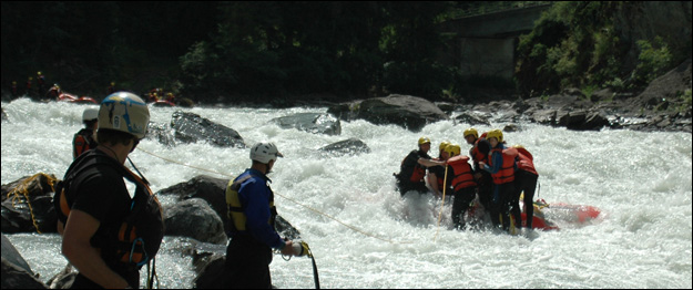 Whitewater Sicherheits Programm