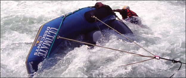 Swiftwater Rescue Technician - Raft wrap